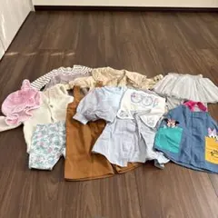 80センチ　女の子　まとめ買い　春〜夏用