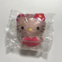【匿名】 ハローキティ ぬいぐるみボールチェーン 日焼けギャル 夢屋 ガチャ