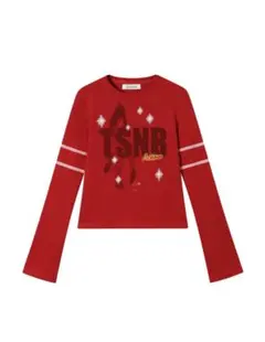 Y2K トップス 赤