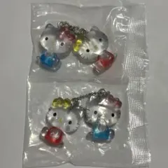 サンリオキャラクターズ ガチャ なかよしドロップチャーム キティ ミミィ