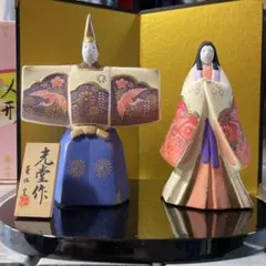 雛人形 手作り 陶器製 伝統デザイン