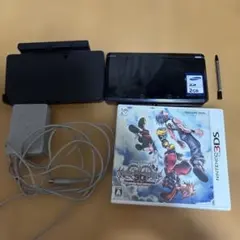 任天堂3DSコスモブラック　CTR-001 キングダムハーツドロップディスタンス