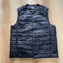 UNIQLO WARM PADDED ベスト XLネイビー