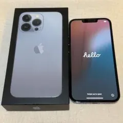 ☆美品☆ iPhone 13 Pro 本体 シエラブルー 256GB