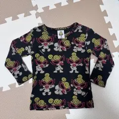 ん*様 ヒステリックミニ ミニちゃん総柄 ロンＴ 90