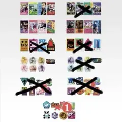 一番くじハンターハンター L賞ステッカーアソート5種セット