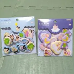 新品未開封★たまごっち☆ぷっくりピースシール 2種セット★たまごっち＆てんしっち