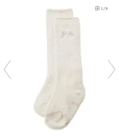 ジェラートピケ　スムーズィリブハイソックス