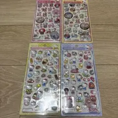 ハローキティ和柄ボンボンドロップシール
