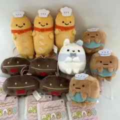 すみっコぐらし あつまるんです　いろんななかま　ゴムひも付きマスコット　11個