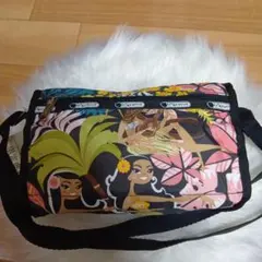 LeSportsac ショルダーバッグ フラワー　ハワイ限定　ワヒネフラ