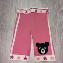 ③ ミキハウスダブルビー　ニットスパッツ　パンツ　100ｃｍ