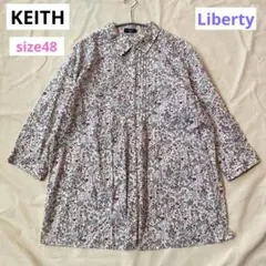 2026年最新】KEITH / キース リバティプリント ブラウスの人気アイテム