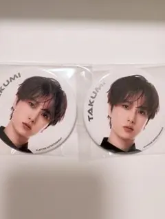 INI 尾崎匠海 XQUARE 缶バッチ2コセットのサムネイル