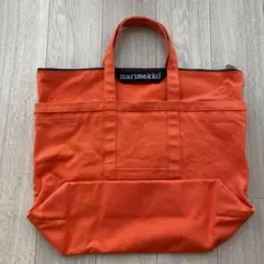 marimekko matkuri BIGトートバッグ レッド - メルカリ