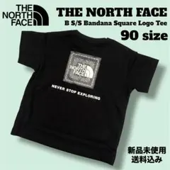 THE NORTH FACE バンダナスクエアロゴTシャツ 90サイズ 新品