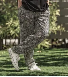 SENSE.OF.FUN レオパード イージータックパンツ