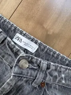 ZARA ダメージ加工 デニム 34