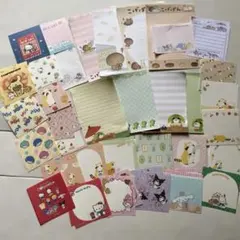 メモ帳　バラメモ　おすそわけ　サンリオ　お茶犬　こげぱん　おりがみ小箱　古川紙工