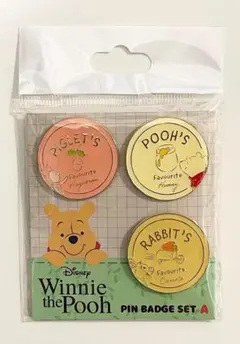 ディズニー　くまのプーさん　ピン　セット