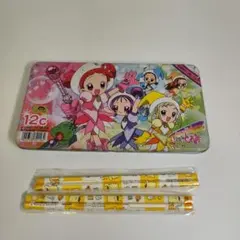 色鉛筆9本セットと動物柄鉛筆