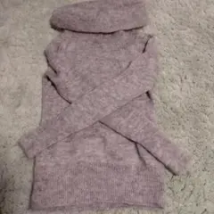 【最終価格】Apuweiser-riche グレーモヘヤタートルネック