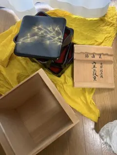 値下げ‼️新品‼️希少‼️輪島塗　3段重　重箱 三段重箱 錦松沈金 418,000円（税込） | 輪島塗の塗師屋 輪島漆器大雅