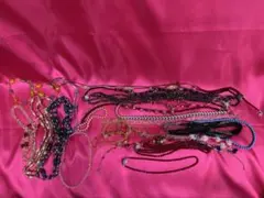 アクセサリー多数まとめ売り　ビーズアクセサリー