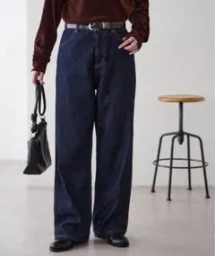 DISCOAT ディスコート　USコットンデニムストレートパンツ　SPサイズ