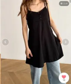 【美品完売商品】canal jean キャミミドルワンピース