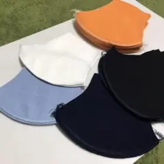 マスク生地【綿ニット】 4枚セット