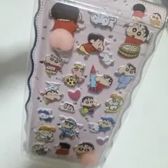 クレヨンしんちゃん　ぷっくりシール　マショマロシール　おしりシール
