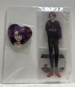 【渡会雲雀】ホワイトデーアクリルスタンド＆缶バッジセット