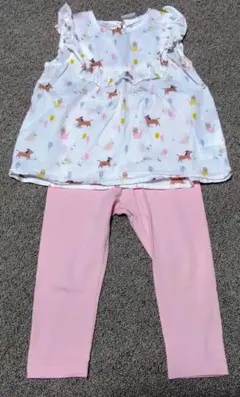 ベビー服　H＆M　トップス　レギンス　セットアップ
