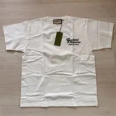 【M】GUCCI Firenze 刺繍ロゴ　Tシャツ ホワイト 　グッチのサムネイル