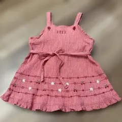 ELLE ノースリーブ ピンク 刺繍のサムネイル