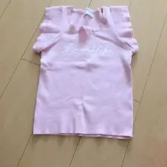 CECIL McBEE ニットノースリーブトップスピンクMサイズ