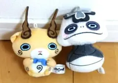 妖怪ウォッチ マスコット　コマじろう・ ツチノコパンダ 2体セットのサムネイル