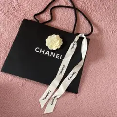 CHANEL ショップ袋 フラワーモチーフ付き