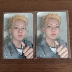 TREASURE ヒョンソク　PLEASURE トレカ　ラントレ　POPUP