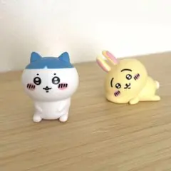 ちいかわ ハチワレ うさぎ くりまんじゅう ミニフィギュア - メルカリ