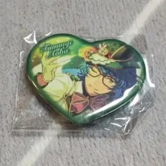 あんスタ　青葉つむぎ　ハート型缶バッジ