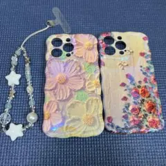 iPhone13Proケース2個セットとストラップ