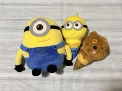 ミニオン＆ティムのぬいぐるみ3点セット