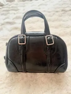 ZARA フェイクレザー 2WAY ショルダーバッグ