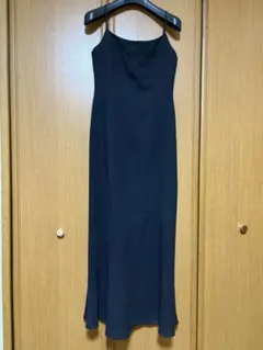 ラメ　ブラック パーティドレス