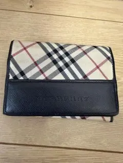 バーバリー　BURBERRY 名刺入れ　カードケース　ノバチェック