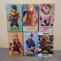僕のヒーローアカデミア フィギュア 6体セット まとめ売り新品未開封品