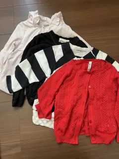 カーディガン、アウター4着セット