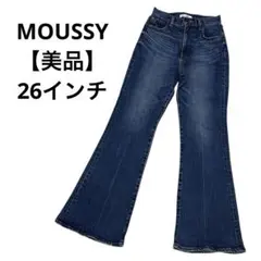 美品　MOUSSY VINTAGE FLARE DENIM フレアデニム　26